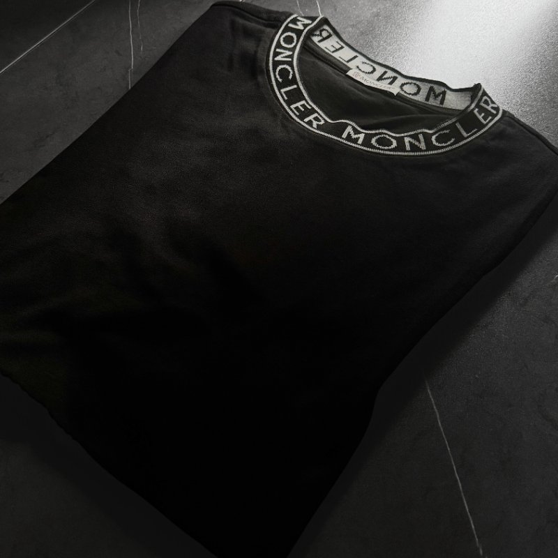 🚨 雙11最後倒數・今晚錯過等明年【MONCLER-盟可睞】爆款經典文字LOGO圓領設計T恤 白-2