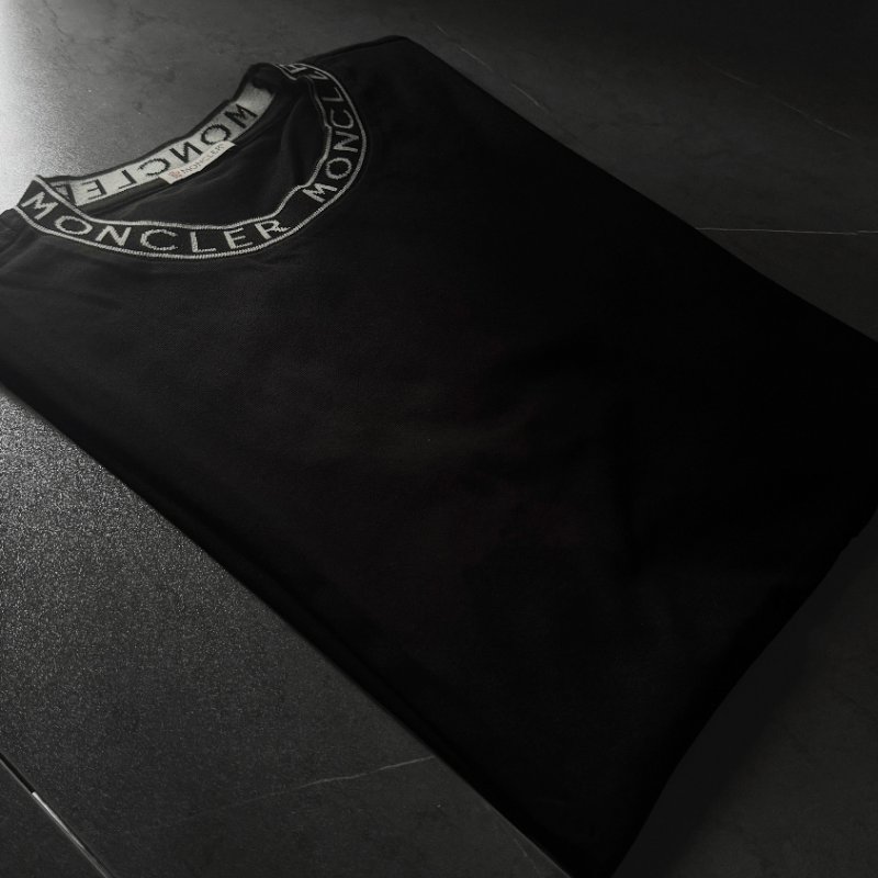 🚨 雙11最後倒數・今晚錯過等明年【MONCLER-盟可睞】爆款經典文字LOGO圓領設計T恤 白-3