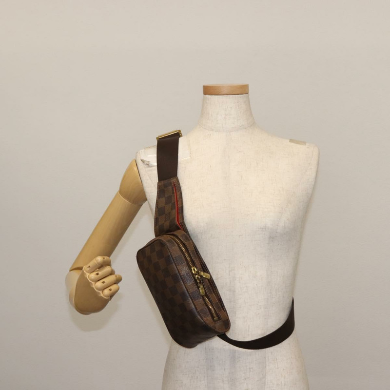 【日本直送】路易威登 Damier Ebene Geronimos 單肩包 N51994 LV 正品 146410-22