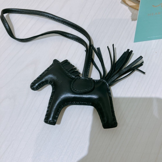 TK1849 Hermes RODEO PM愛馬仕黑色馬吊飾-1