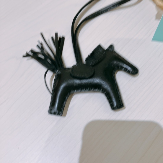 TK1849 Hermes RODEO PM愛馬仕黑色馬吊飾-2