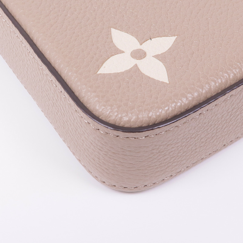 LOUIS VUITTON Monogram Empreinte Felicie Pochette金扣鏈帶肩背袋-7