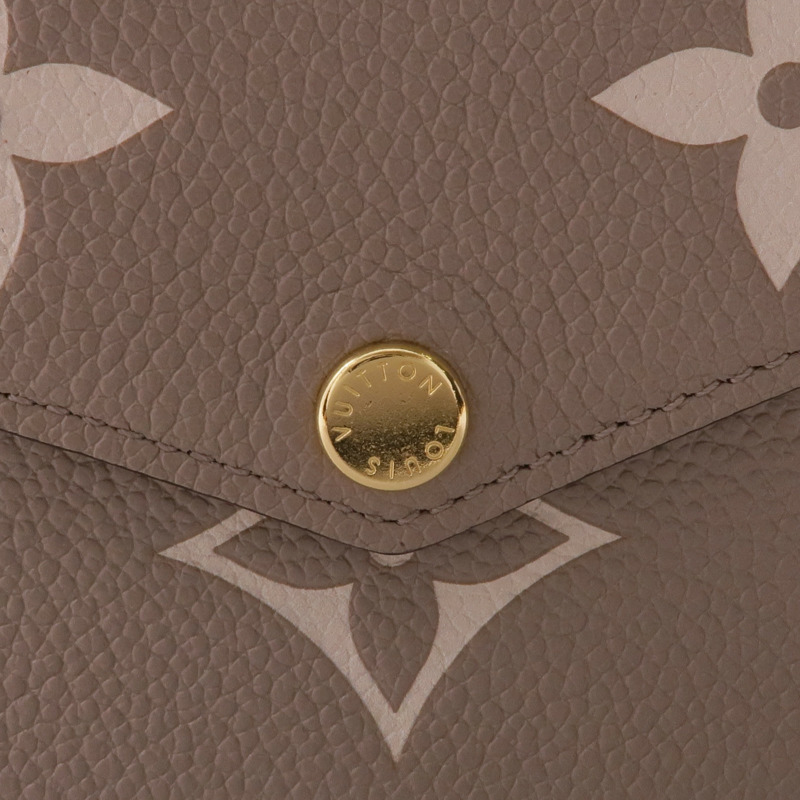 LOUIS VUITTON Monogram Empreinte Felicie Pochette金扣鏈帶肩背袋-9