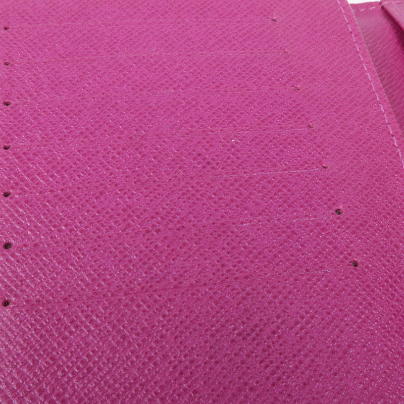 LOUIS VUITTON Epi Grenadine Eugenie銀扣長錢包-13