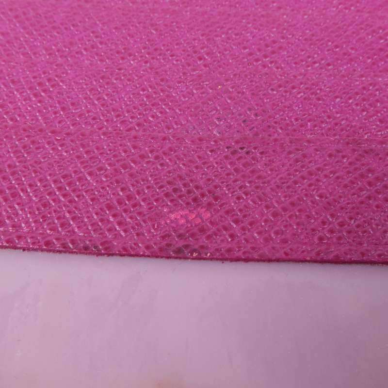 LOUIS VUITTON Epi Grenadine Eugenie銀扣長錢包-15