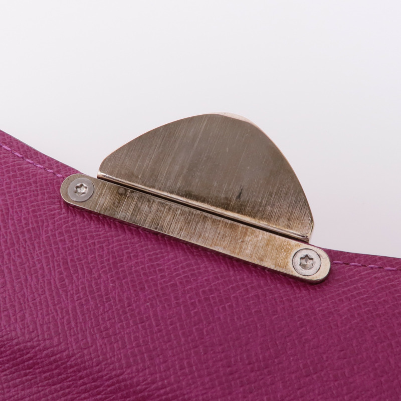 LOUIS VUITTON Epi Grenadine Eugenie銀扣長錢包-20