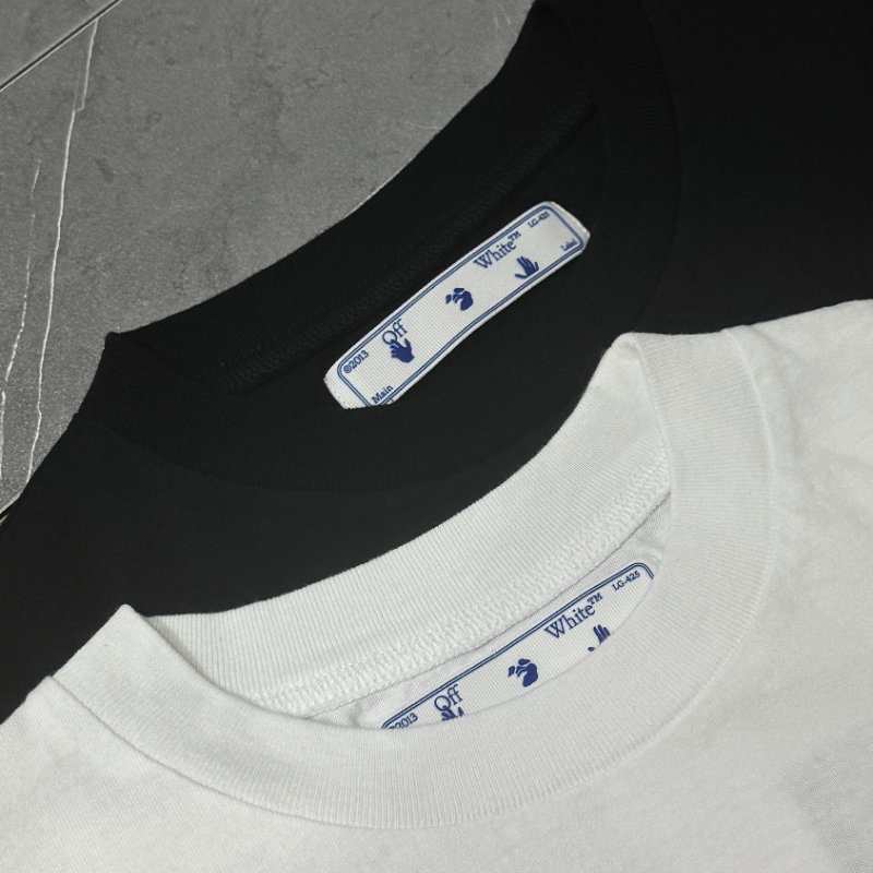 🛍️ 最後一波優惠・開搶倒數中！【OFF-WHITE】骷髏女孩印花 T恤 白-4