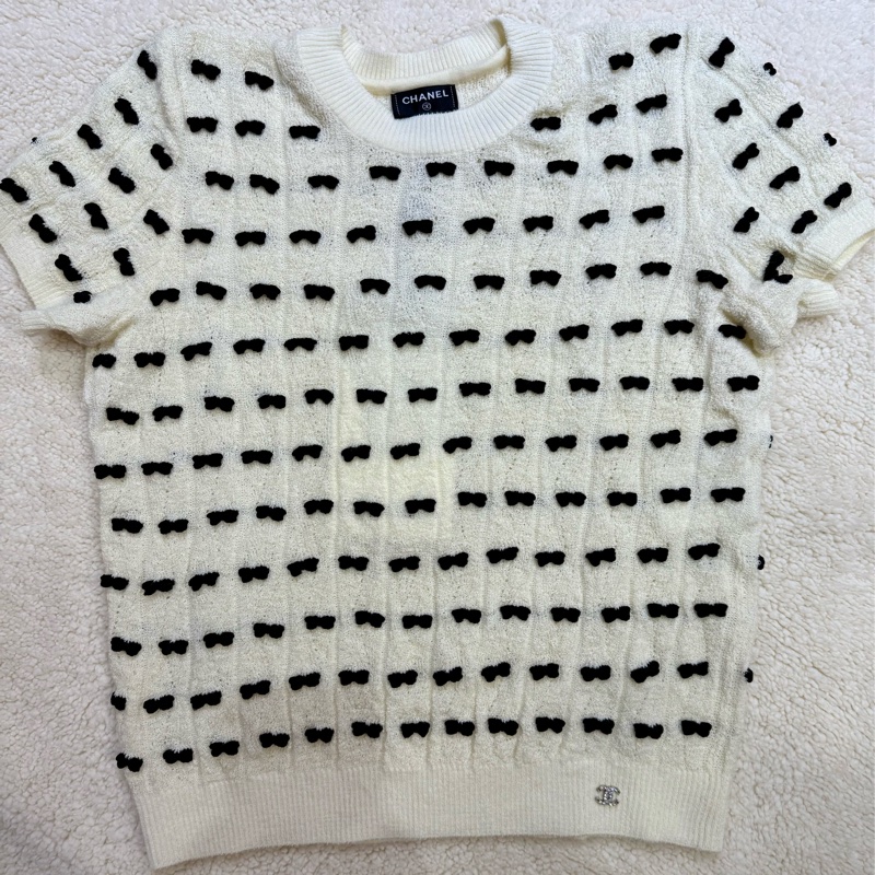 Chanel 25K 蝴蝶結上衣-0