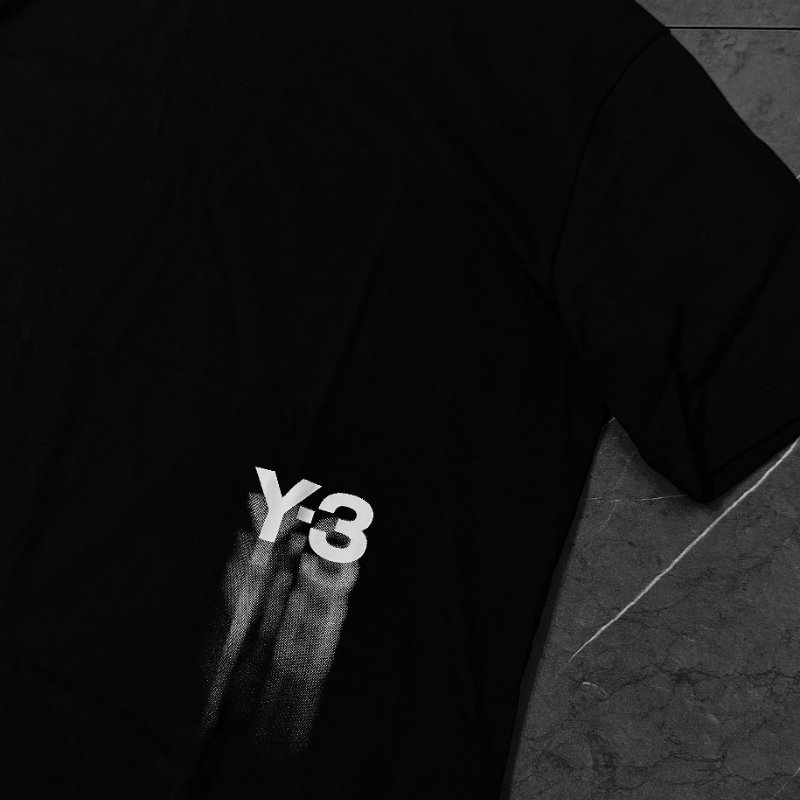 🚨 雙11最後倒數・今晚錯過等明年！【Y-3】新款LOGO殘影漸層 T恤-5