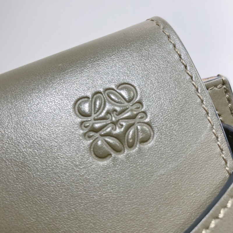 TW4494 LOEWE 羅威迷你翻蓋式拍褸肩帶包包MINI GATE SHOULDER BAG CALFSKIN-5