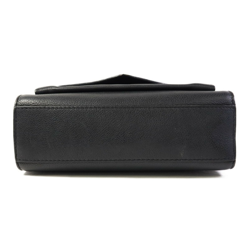 LOUIS VUITTON 牛皮皮革Mylockme銀扣鏈帶肩背袋-3