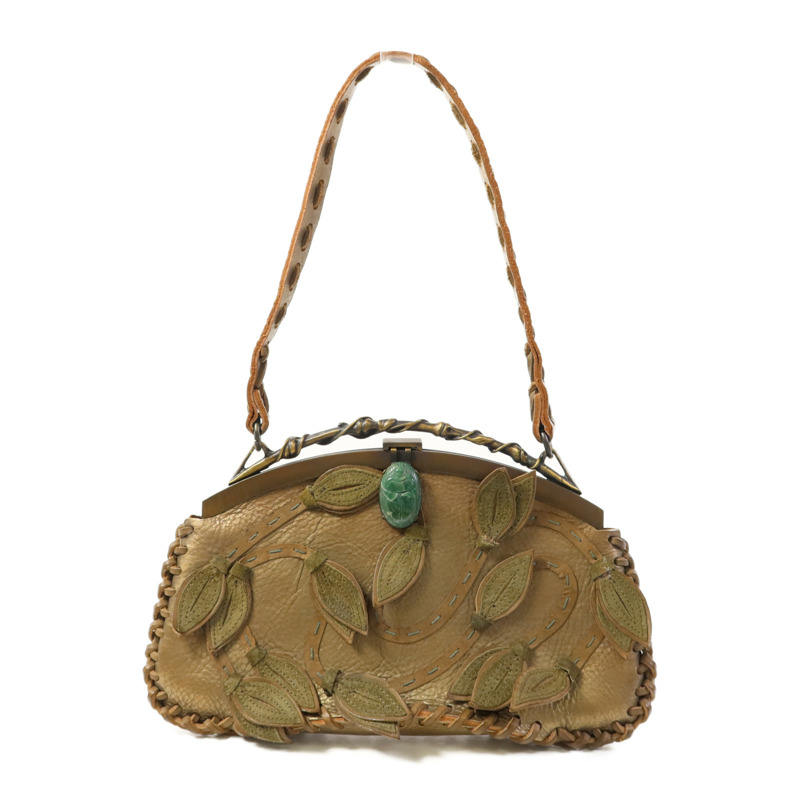 Valentino 牛皮皮革Shoulder Bag肩背袋-0