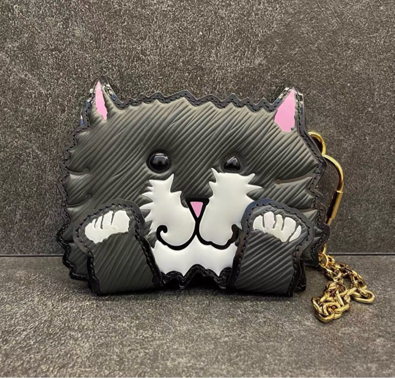 LV Crace coddi ngton貓咪 18年限定卡包-0