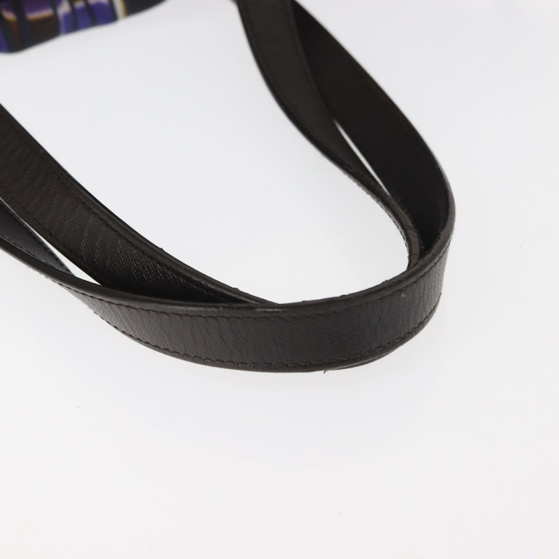 【日本直送】PRADA 手提包 尼龍 2 用 紫色 銀色 正品 145955-6