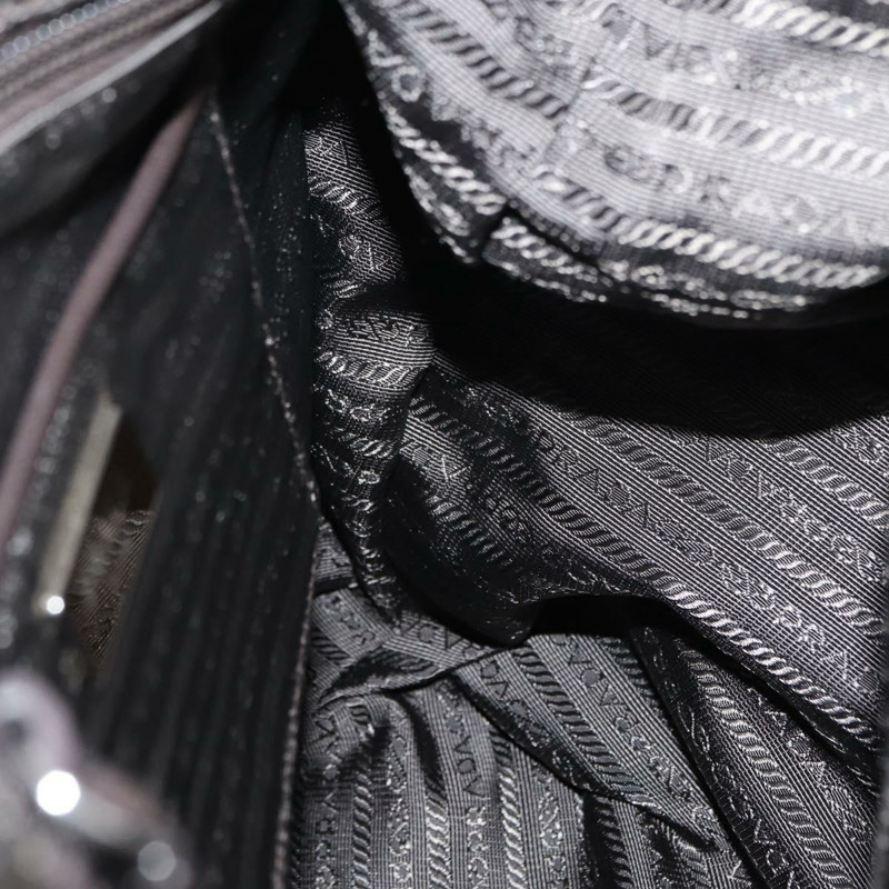 【日本直送】PRADA 手提包 尼龍 2 用 紫色 銀色 正品 145955-20