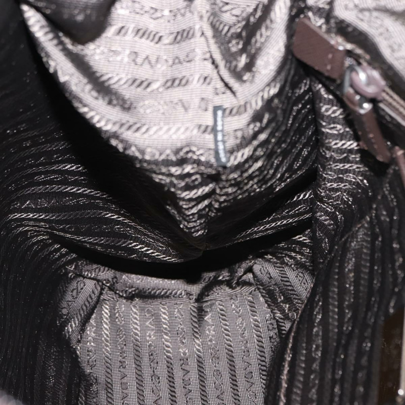 【日本直送】PRADA 手提包 尼龍 2 用 紫色 銀色 正品 145955-21