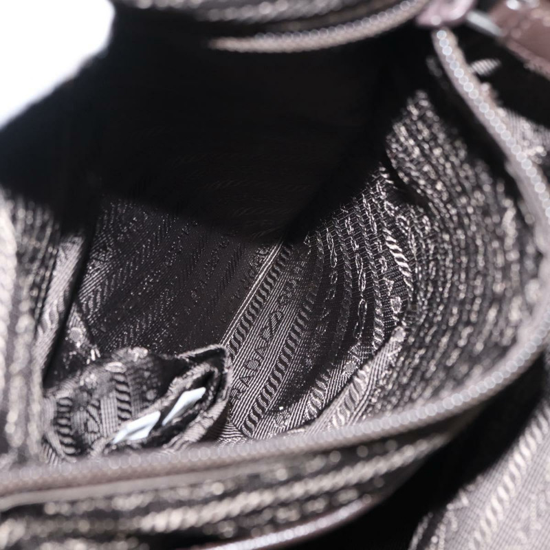 【日本直送】PRADA 手提包 尼龍 2 用 紫色 銀色 正品 145955-22