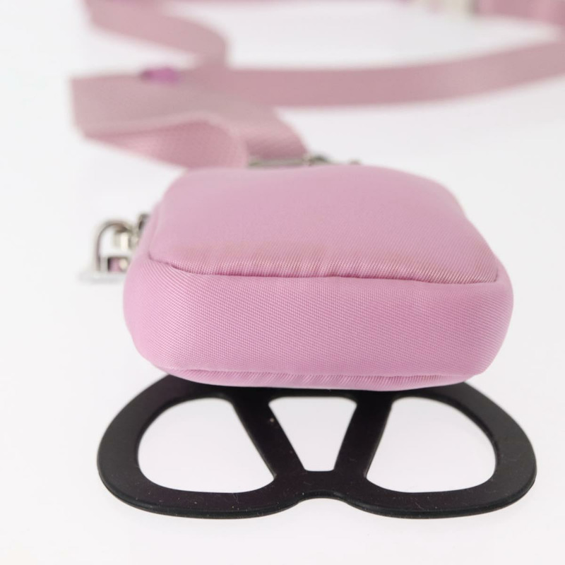 【日本直送】PRADA 頸帶手機包 尼龍 粉紅 正品 146040-4