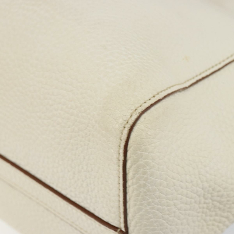 【日本直送】PRADA 白色金色皮革手提包 正品 fm4895-15