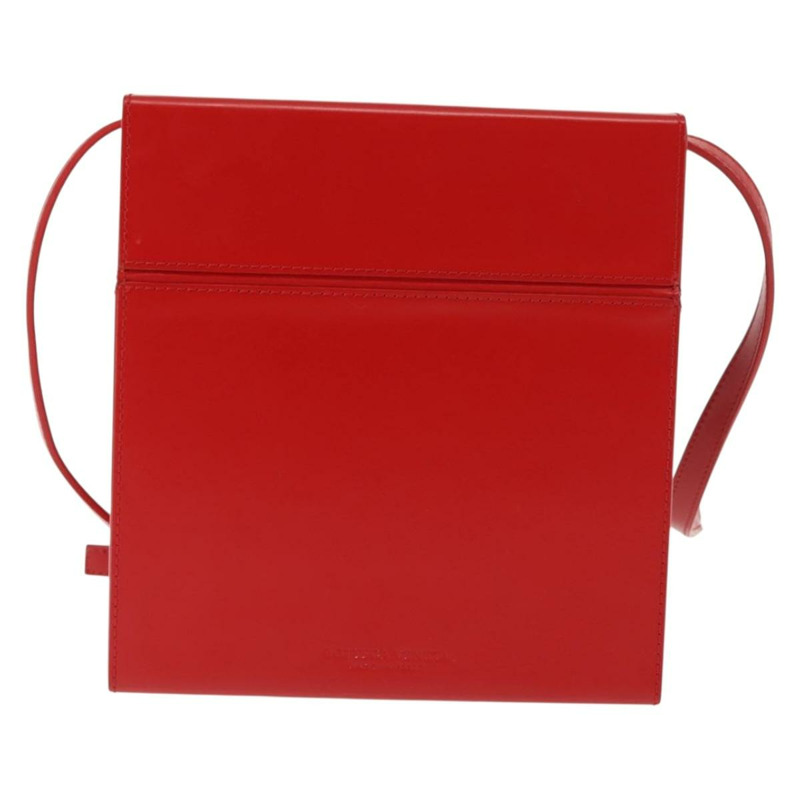 【日本直送】BOTTEGA VENETA Daisy 單肩包 皮革 紅色 金色 正品 bs29995-1