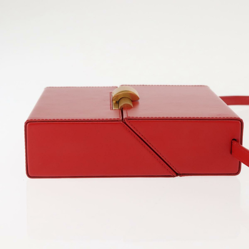 【日本直送】BOTTEGA VENETA Daisy 單肩包 皮革 紅色 金色 正品 bs29995-2