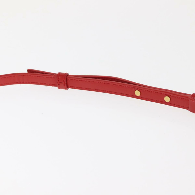 【日本直送】BOTTEGA VENETA Daisy 單肩包 皮革 紅色 金色 正品 bs29995-7