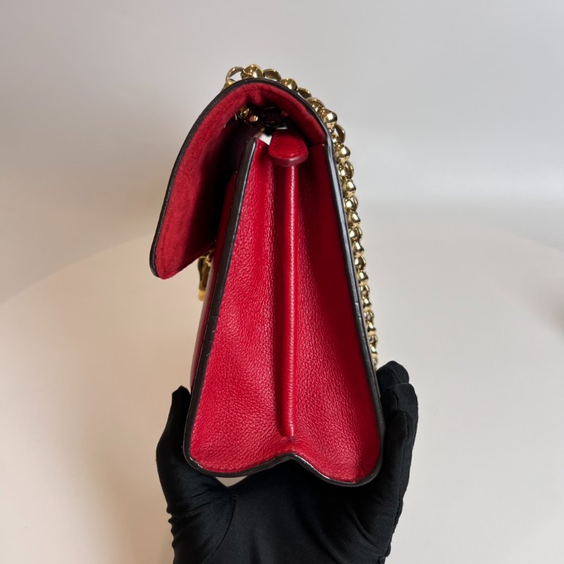 LV M41731 紅Victoire 珠寶鍊包-3