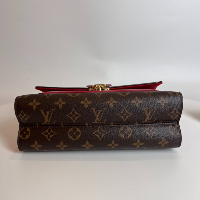 LV M41731 紅Victoire 珠寶鍊包-4