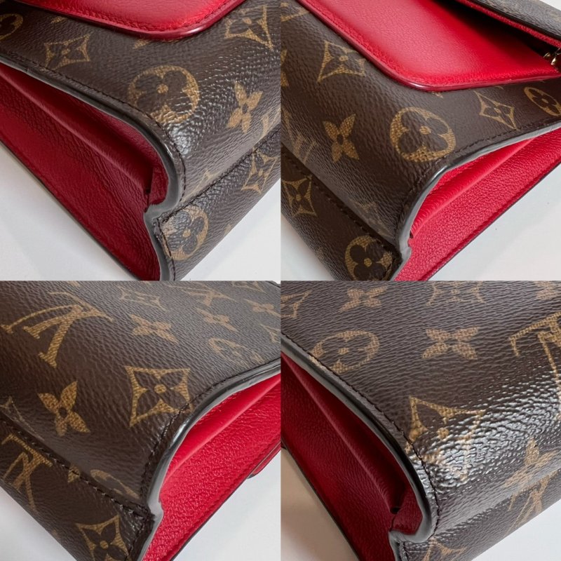 LV M41731 紅Victoire 珠寶鍊包-12