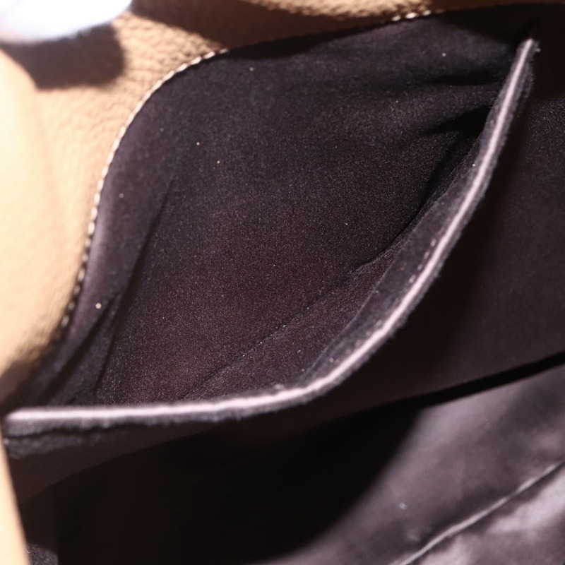 【日本直送】Miu Miu 手提包 皮革 米色 正品 am9332V-23