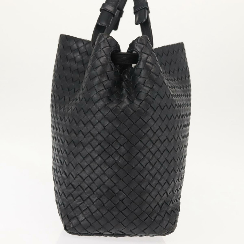 【日本直送】BOTTEGA VENETA INTRECCIATO Garda 包手提包皮革黑色 179320 正品 ep11148-3