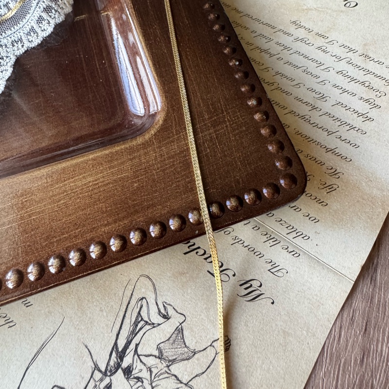 Givenchy 紀梵希 GG logo 水鑽鍍金項鏈-15