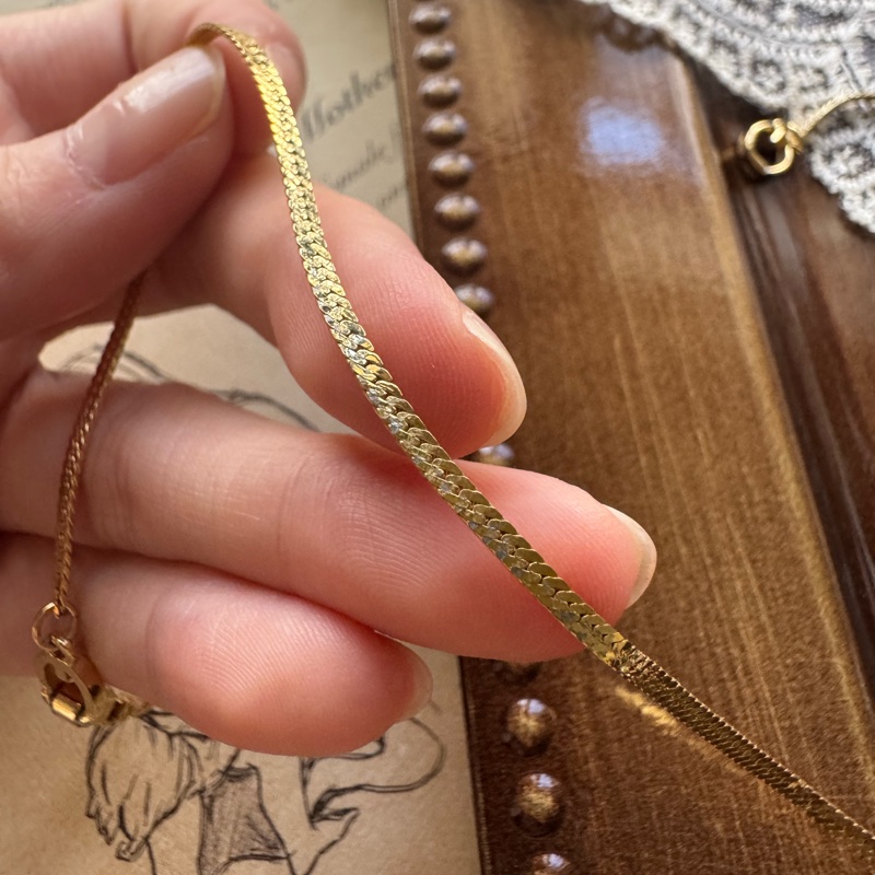 Givenchy 紀梵希 GG logo 水鑽鍍金項鏈-16