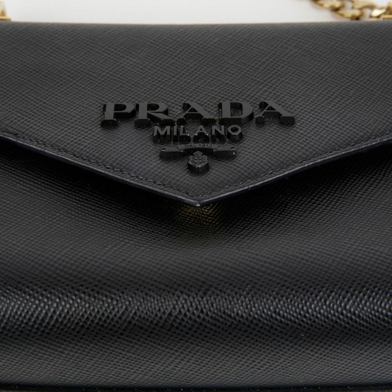 PRADA 單色肩斜背包 1BD127-7