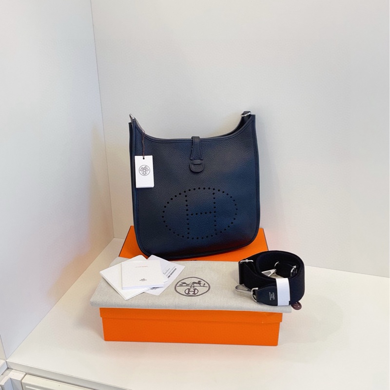 Hermes Evelyne 29 黑銀-0