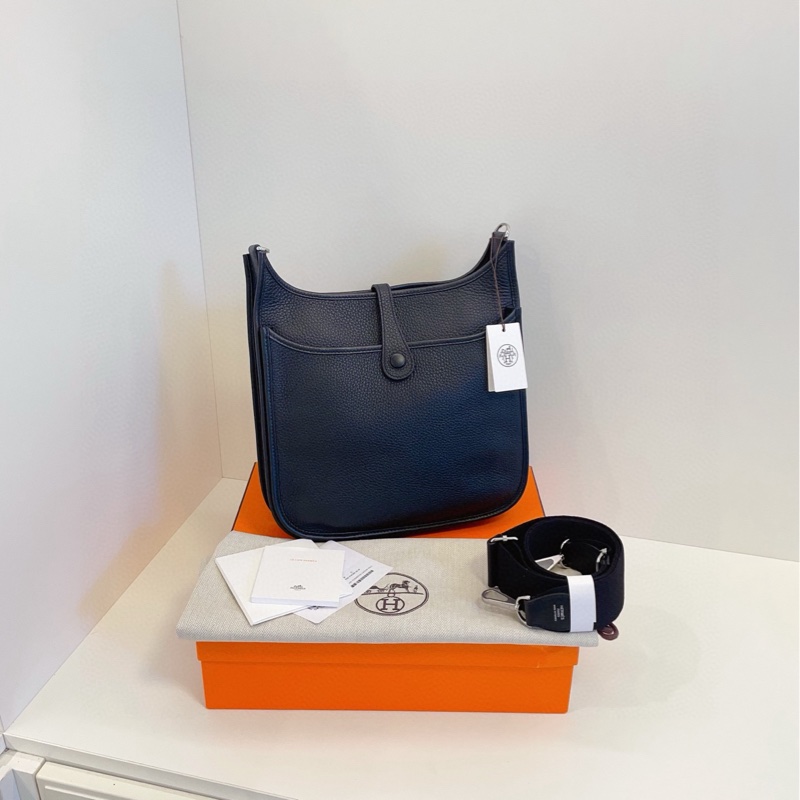 Hermes Evelyne 29 黑銀-1