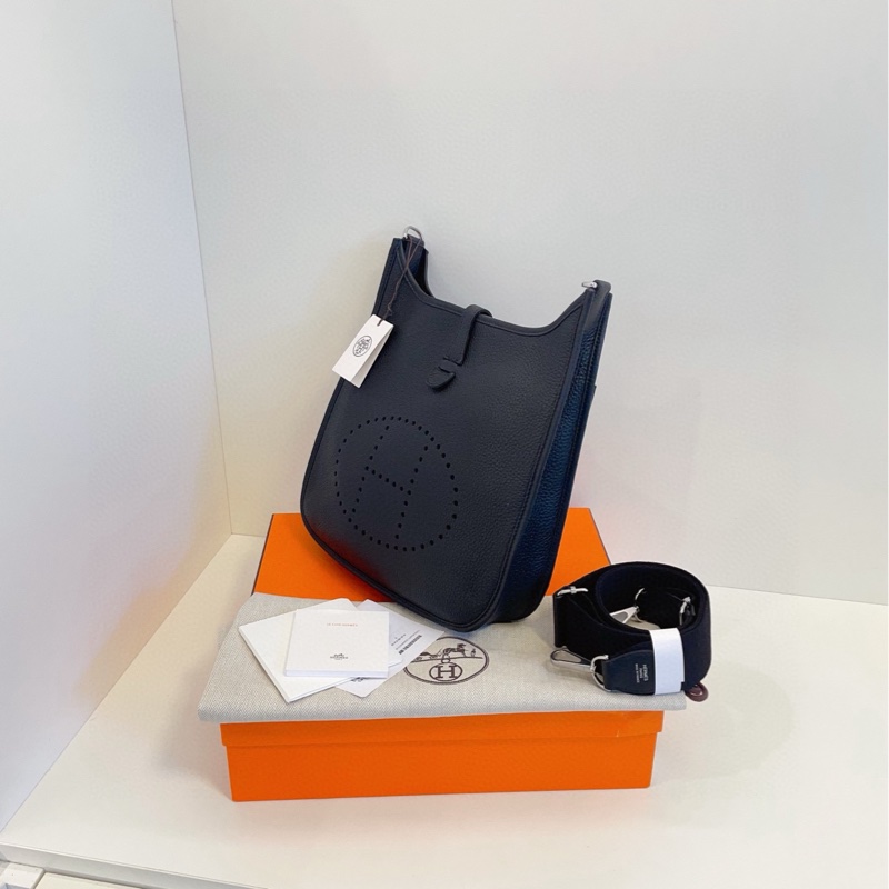 Hermes Evelyne 29 黑銀-3