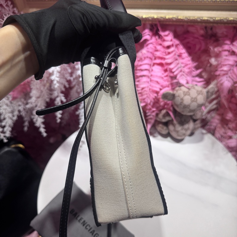 Balenciaga 帆布斜背包/王吉娜古董精品-4