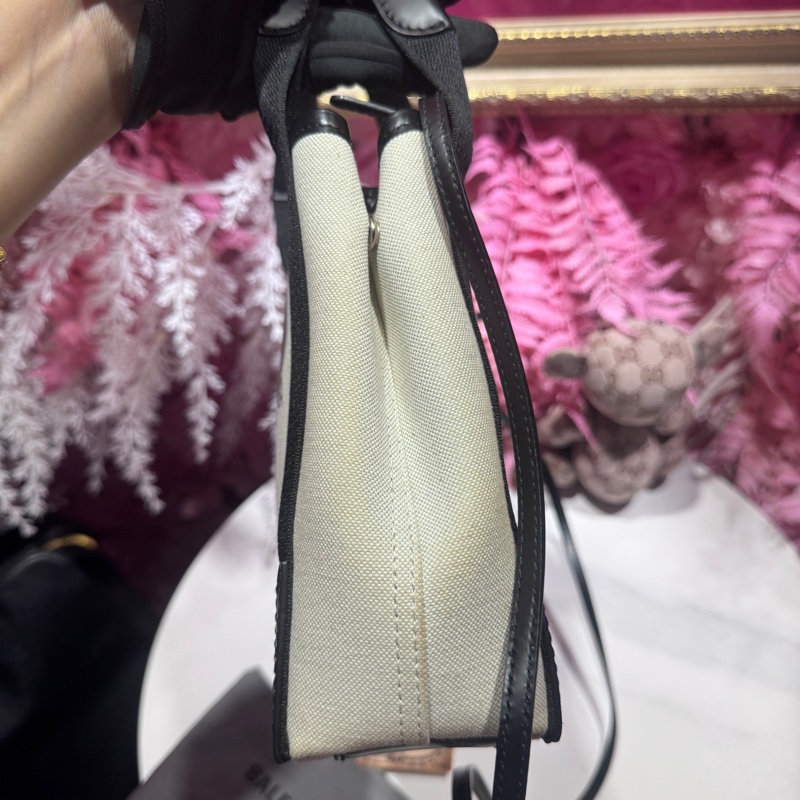 Balenciaga 帆布斜背包/王吉娜古董精品-6