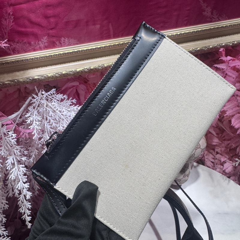 Balenciaga 帆布斜背包/王吉娜古董精品-8