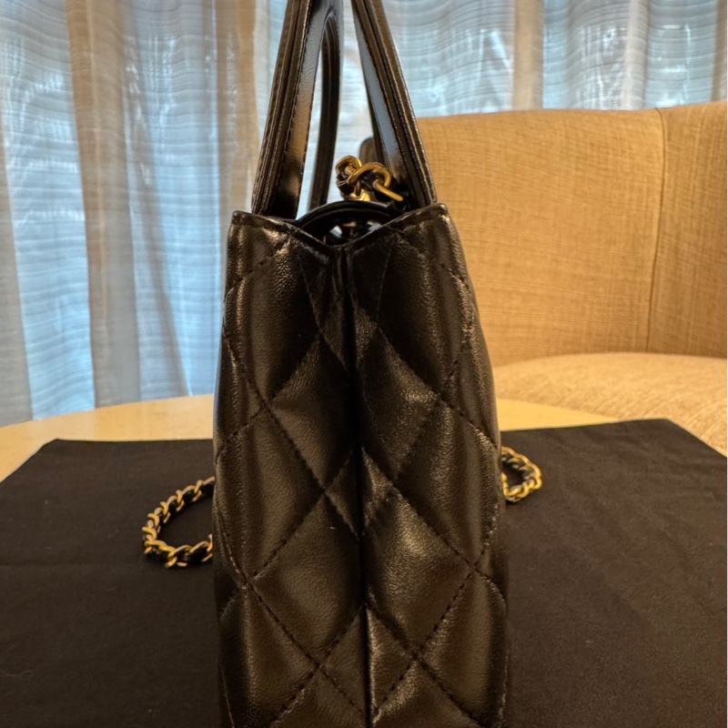 CHANEL 絕美 黑金 雙C Kelly-2
