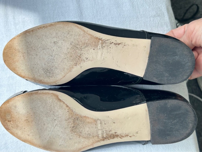 Miumiu水鑽平底鞋，37碼 經典瑪麗珍款，水鑽超級亮-6