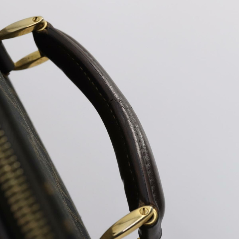 【日本直送】FENDI Zucca帆布手提包 黑色 棕色 正品 yk19369-15