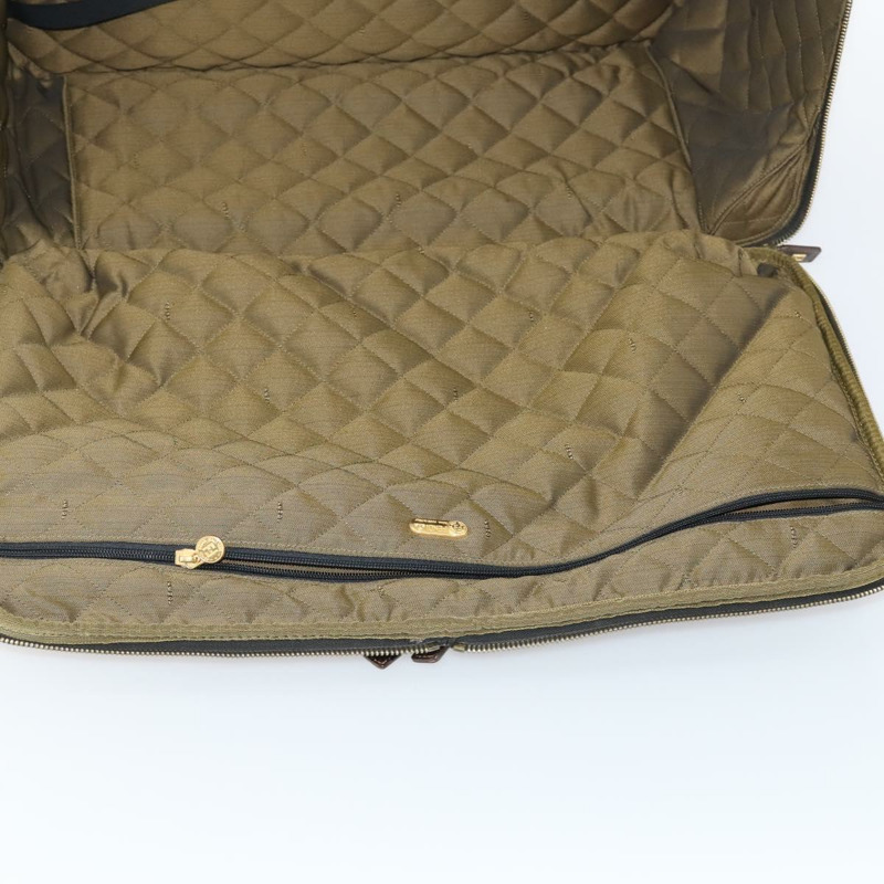 【日本直送】FENDI Zucca帆布手提包 黑色 棕色 正品 yk19369-20