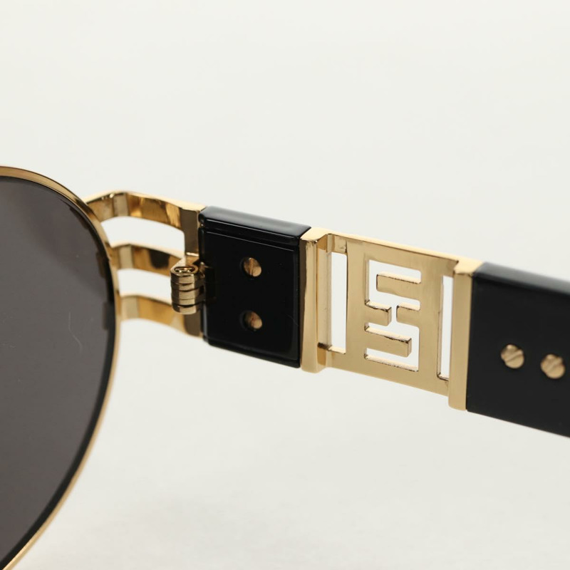 【日本直送】FENDI Fenderche Versace 聯名款太陽眼鏡 金屬黑 正品 143020M-15