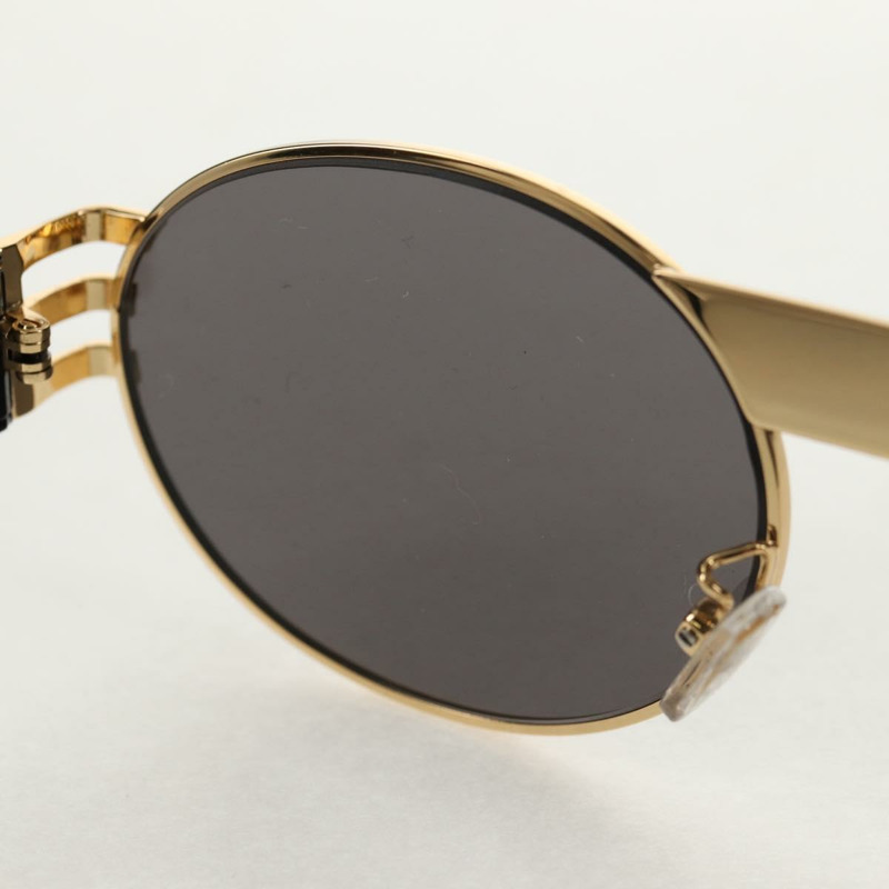 【日本直送】FENDI Fenderche Versace 聯名款太陽眼鏡 金屬黑 正品 143020M-18