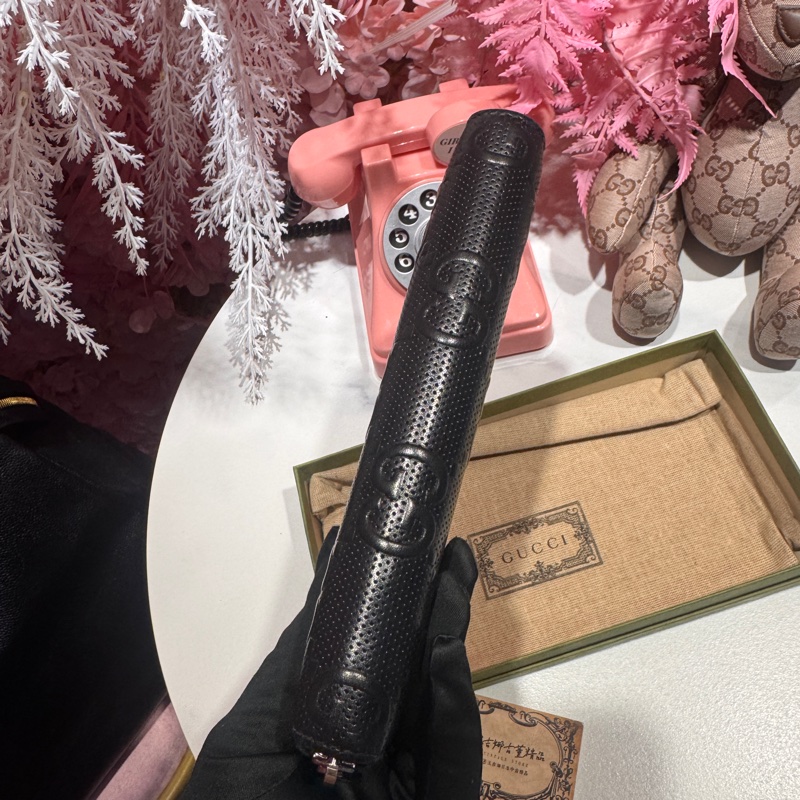 Gucci 黑長夾/王吉娜古董精品-1