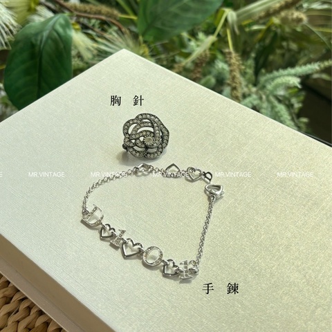 🏷️ Dior 胸針&手鏈 一起賣不拆