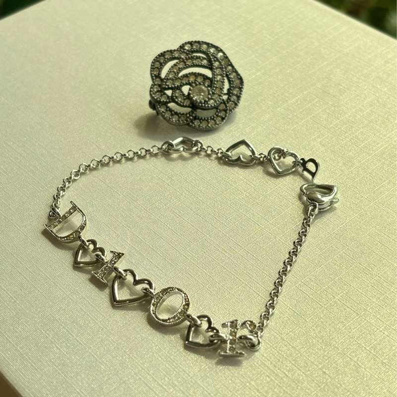 🏷️ Dior 胸針&手鏈 一起賣不拆-2