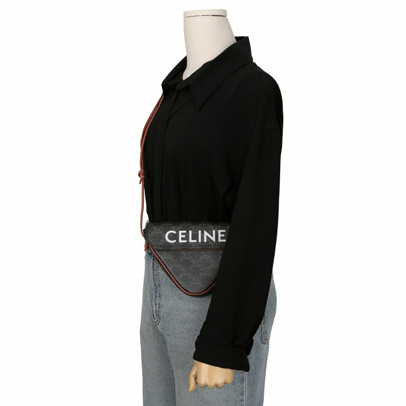 【包稅】CELINE 三角形單肩斜背包 195902BZK-9